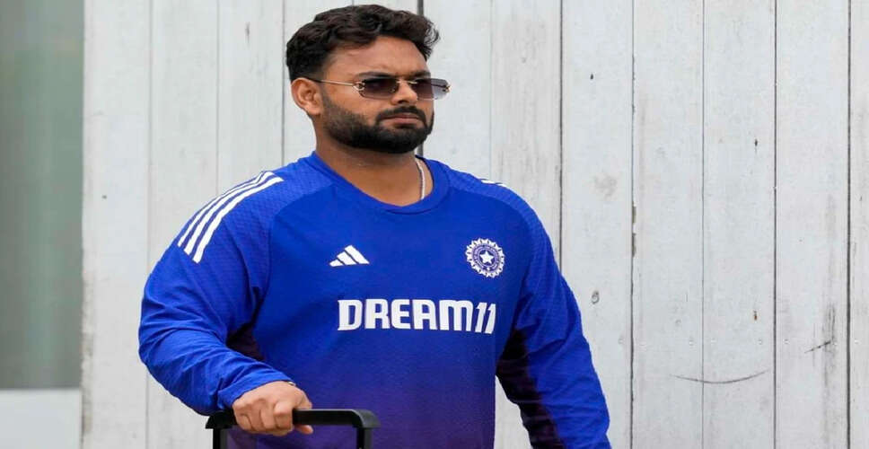 ऋषभ पंत की फिटनेस पर बड़ा अपडेट: मैनचेस्टर टेस्ट में बल्लेबाजी कर सकते हैं