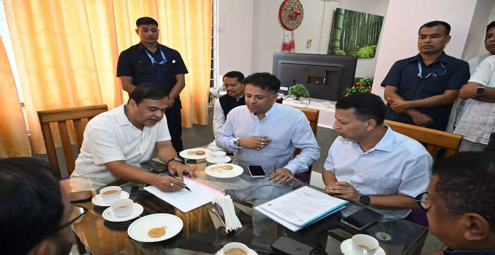 लखीमपुर में बाढ़ के लिए NEEPCO की जिम्मेदारी पर मुख्यमंत्री का बयान