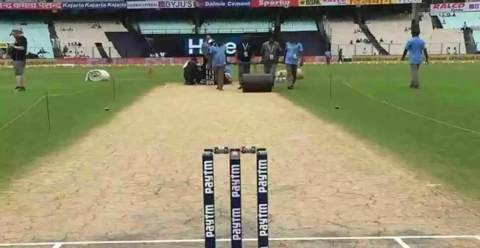 भारत और दक्षिण अफ्रीका के बीच टेस्ट मैच: ईडन गार्डन्स की तैयारी