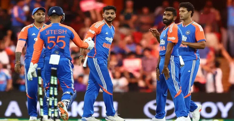 भारत ने ऑस्ट्रेलिया के खिलाफ टी-20 सीरीज़ 2-1 से जीती