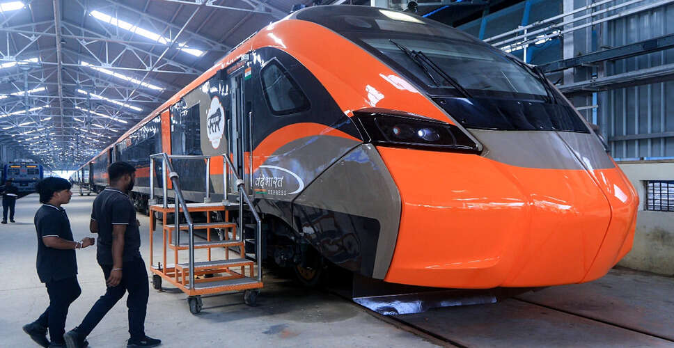 वंदे भारत स्लीपर ट्रेन का सफल उच्च गति परीक्षण, 180 किमी प्रति घंटे की रफ्तार हासिल