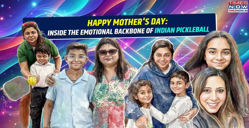 भारतीय पिकलबॉल में माताओं की महत्वपूर्ण भूमिका