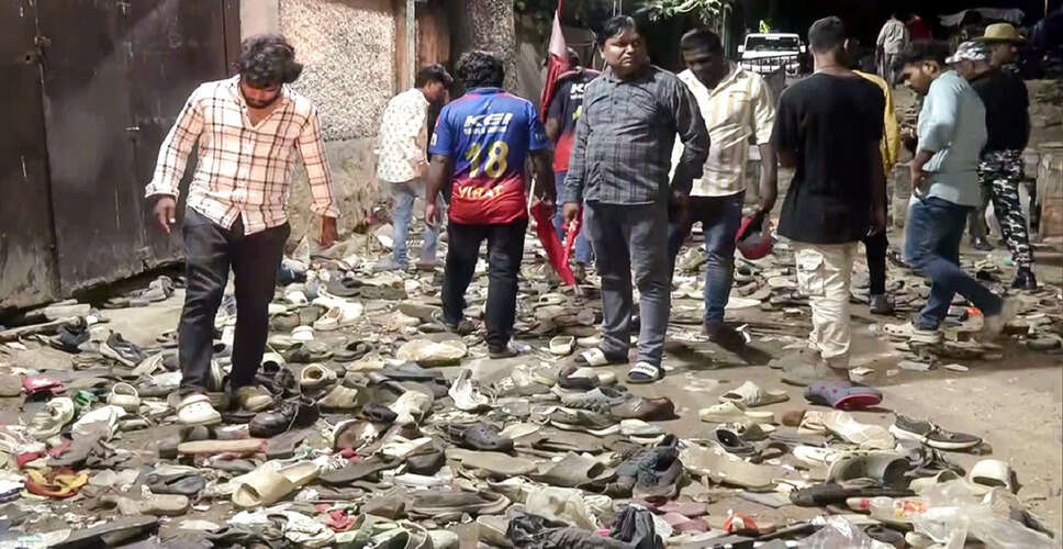 आरसीबी की भगदड़ के बाद मुआवजे की घोषणा, पीड़ितों के परिवारों के लिए 25 लाख रुपये
