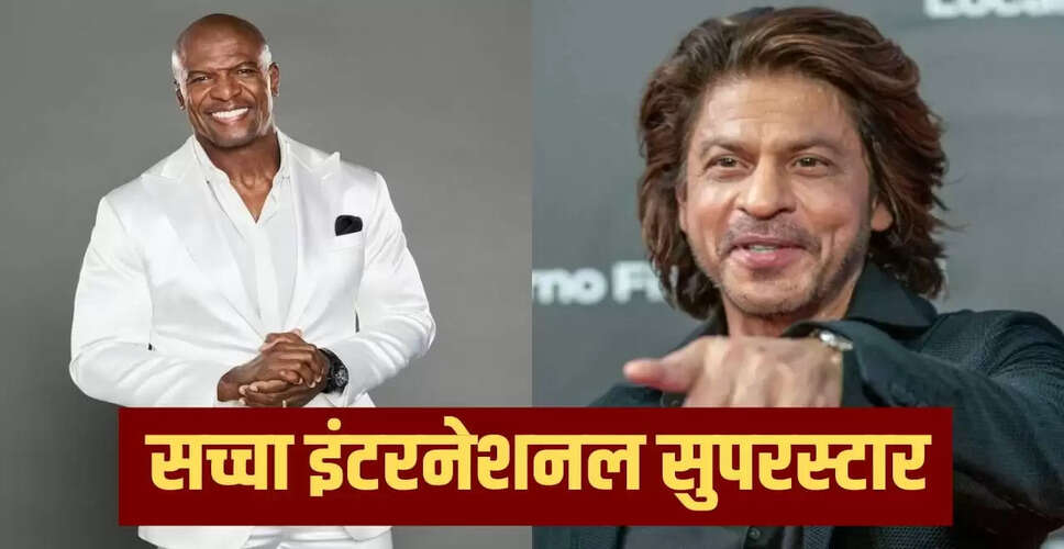 हॉलीवुड अभिनेता टेरी क्रूज ने शाहरुख खान की तारीफ की