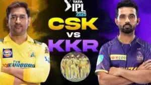 CSK में बड़े बदलाव, KKR के खिलाफ प्लेइंग 11 में तीन खिलाड़ियों की छुट्टी
