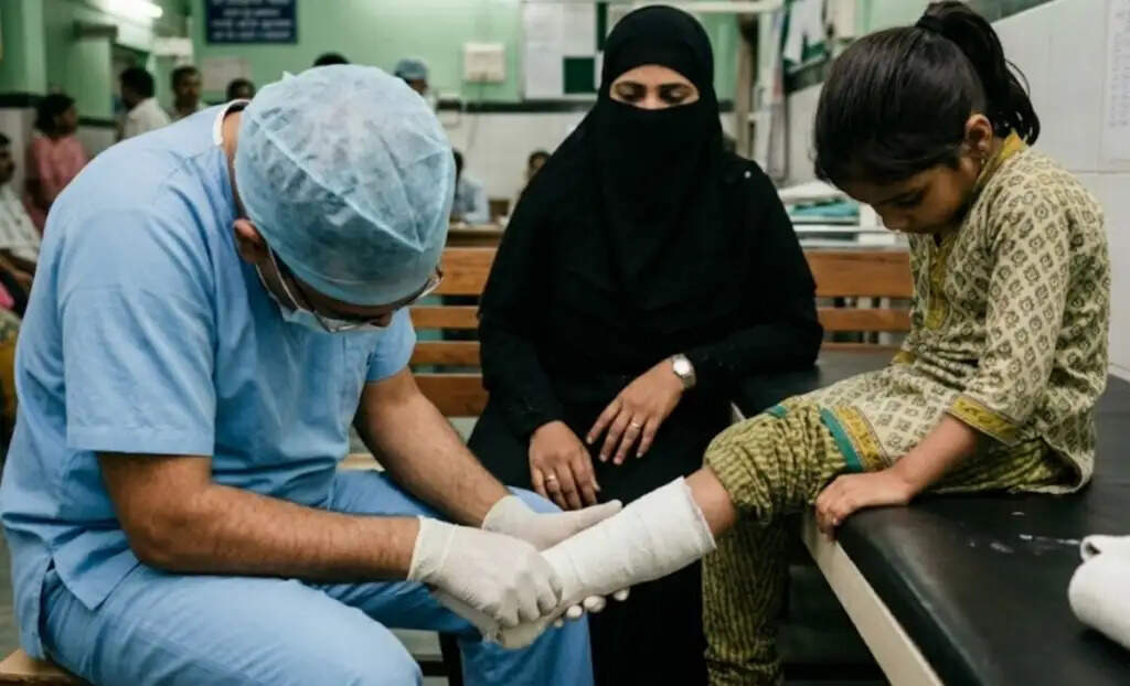 मुजफ्फरनगर अस्पताल में इलाज के नाम पर लूट का मामला