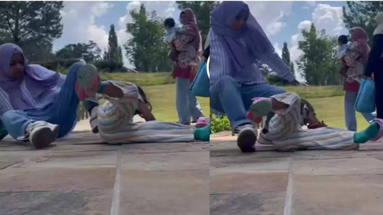 सोशल मीडिया पर वायरल हुआ मजेदार रील वीडियो: लड़की की रील बनाते समय हुई अनहोनी