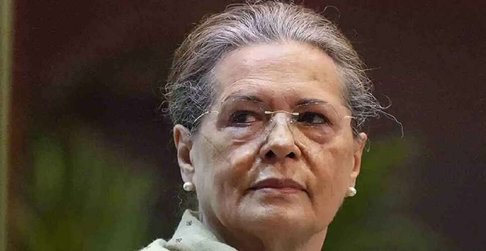 Sonia Gandhi Hospitalized in Delhi for Gastrointestinal Issues