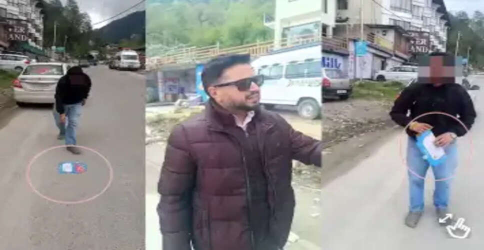 मनाली में पर्यटकों द्वारा कचरा फेंकने पर प्रशासन की सख्त कार्रवाई