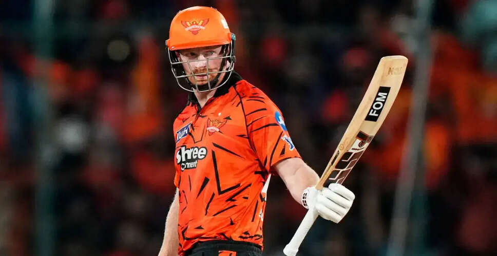 SRH ने RCB के खिलाफ IPL 2026 में बनाया 255 का विशाल स्कोर