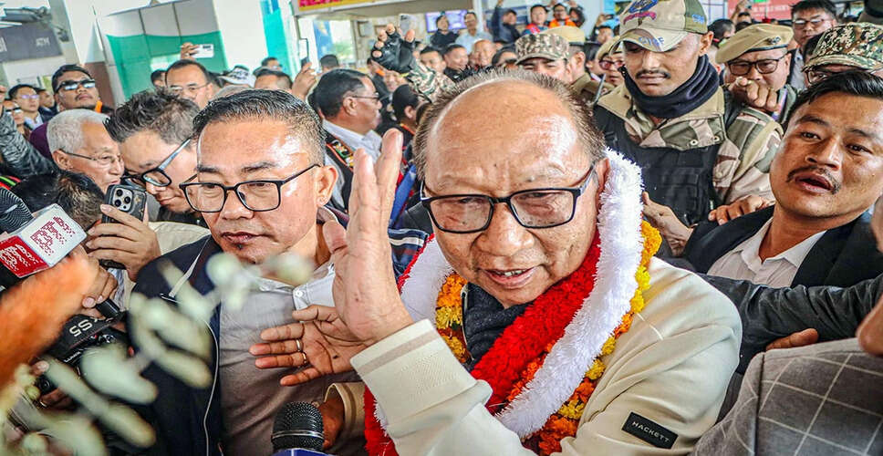 मणिपुर में नई सरकार का गठन: वाई खेमचंद सिंह बने मुख्यमंत्री