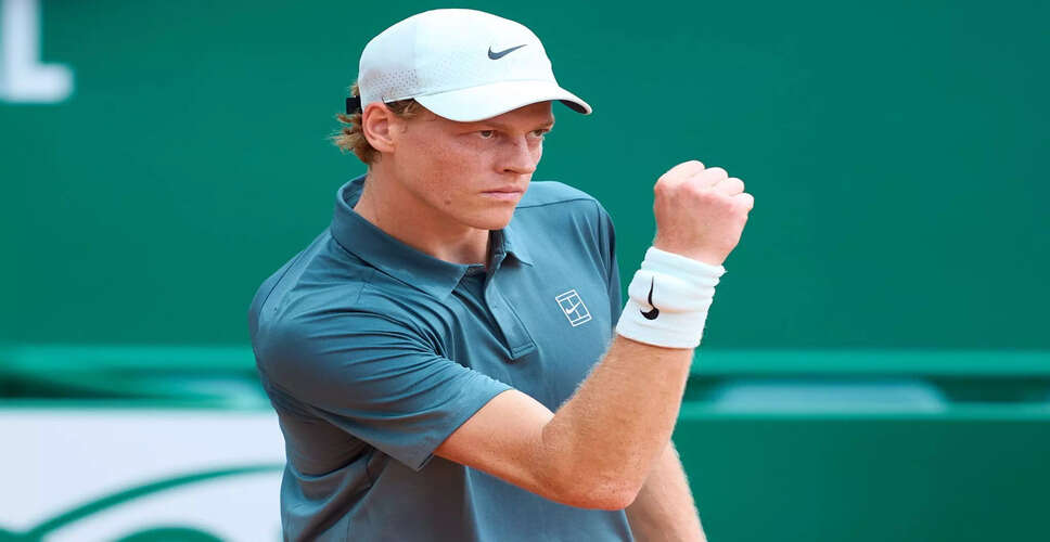 जैनिक सिन्नर की नजरें मैड्रिड ओपन पर, खिताब की तलाश में