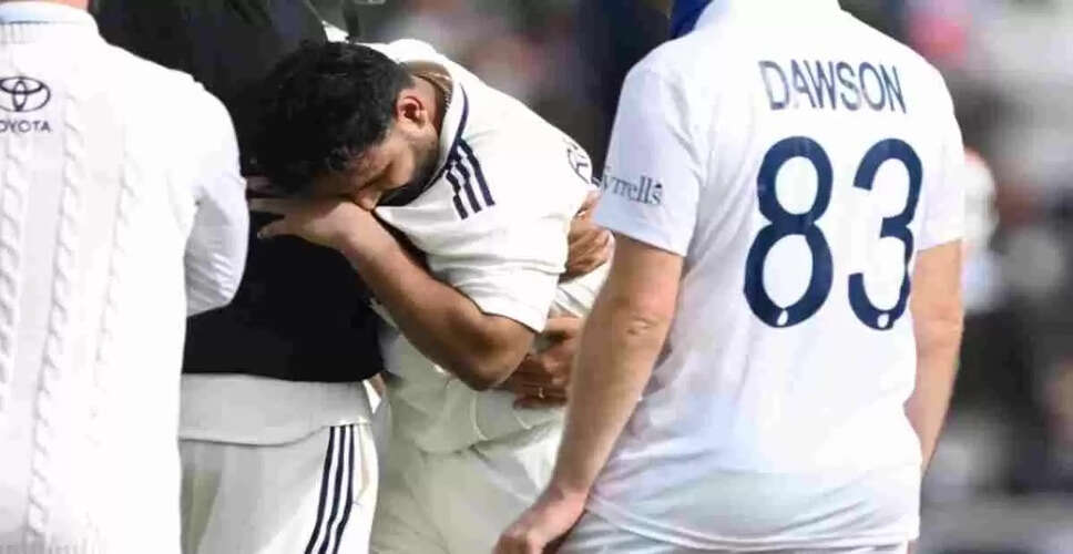 Rishabh Pant की चोट पर Liam Dawson ने जताई चिंता, भविष्य अनिश्चित