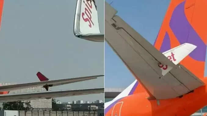 दिल्ली एयरपोर्ट पर अकासा और स्पाइसजेट विमानों के बीच टक्कर से टला बड़ा हादसा