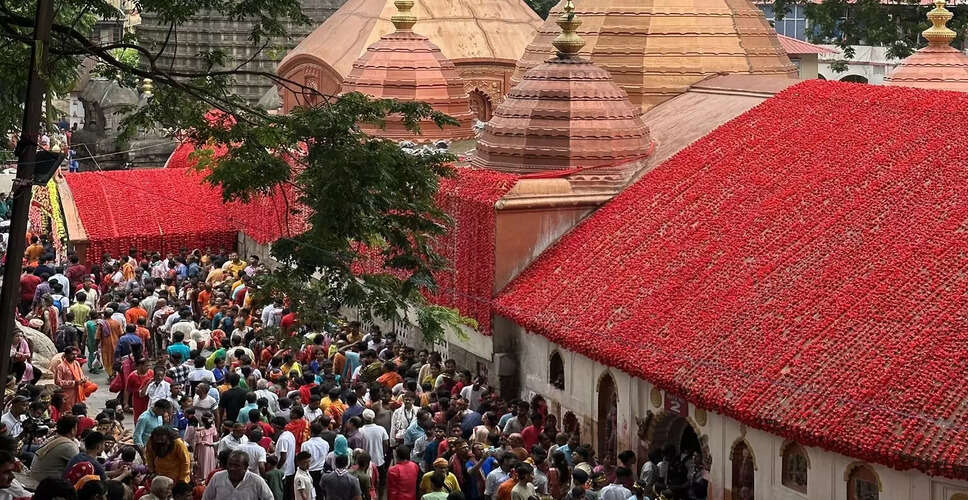 गुवाहाटी में अम्बुबाची मेले की तैयारियाँ शुरू