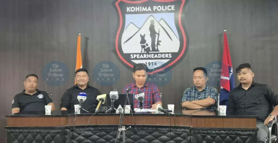 कोहिमा पुलिस ने 11 बड़े चोरी के मामलों का किया खुलासा