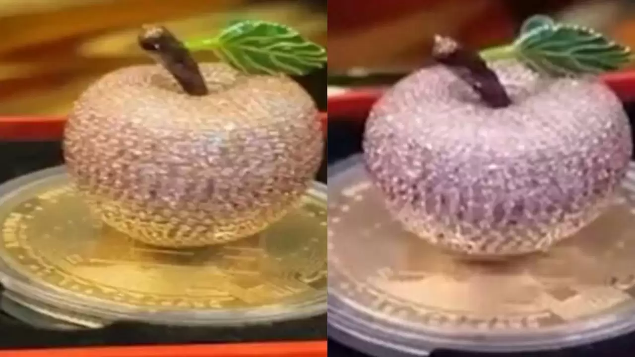 दुनिया का सबसे महंगा सेब: 10 करोड़ का गोल्डन एप्पल