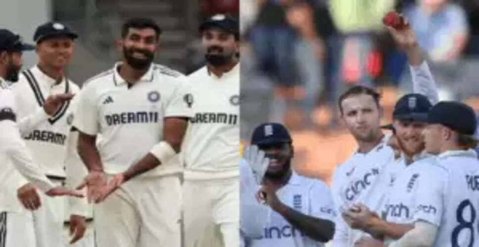 मैनचेस्टर टेस्ट के लिए भारतीय टीम की घोषणा, जसप्रीत बुमराह बाहर