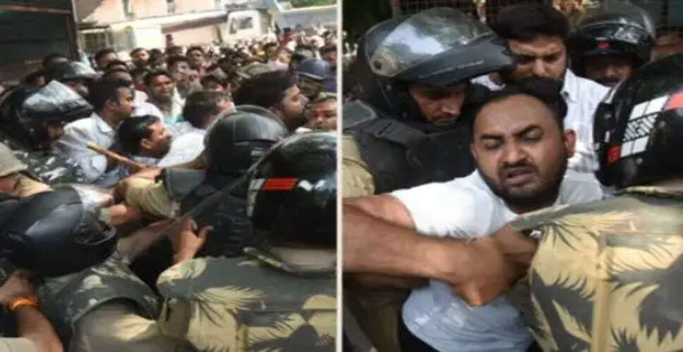 लखनऊ में अवैध वकील चैंबरों पर कार्रवाई: पुलिस ने किया लाठीचार्ज