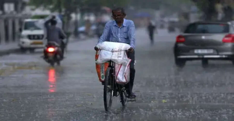 राजस्थान में बारिश का अलर्ट: तेज आंधी और ओलावृष्टि की संभावना