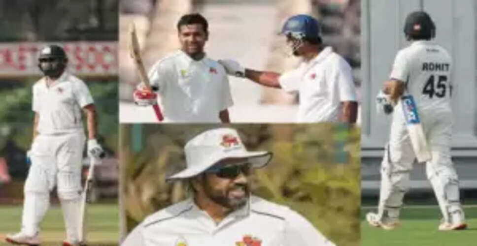 रोहित शर्मा की रणजी में ऐतिहासिक तिहरा शतक