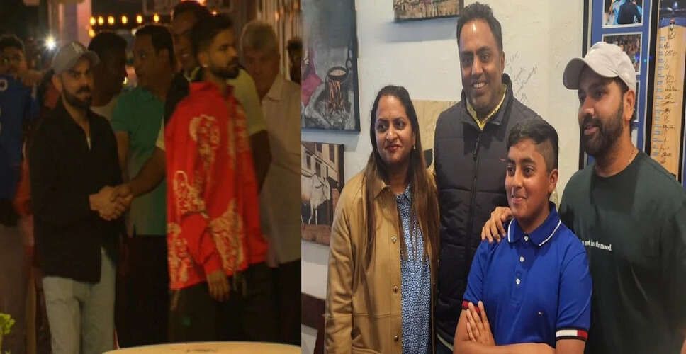 टीम इंडिया ने ऑस्ट्रेलिया में मनाई दिवाली, एडिलेड में हुई खास डिनर पार्टी