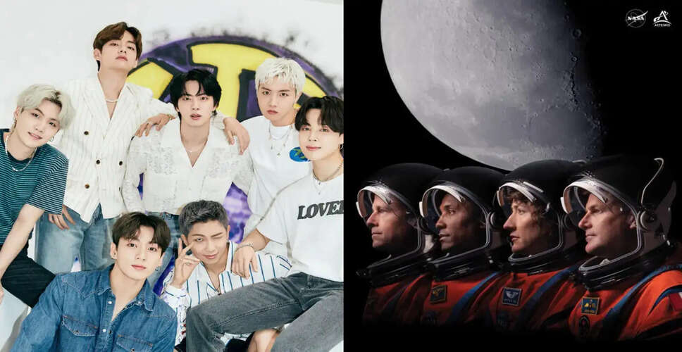 BTS का गाना 'Mikrokosmos' NASA की Moon Tunes प्लेलिस्ट में शामिल