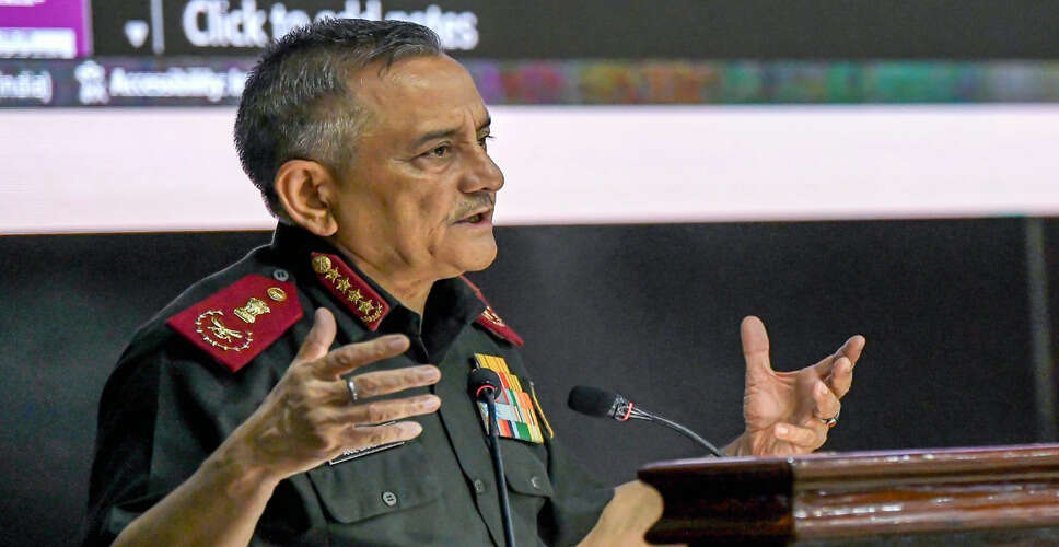 भारतीय सेना को पाकिस्तान के खिलाफ तैयार रहने की सलाह: जनरल अनिल चौहान