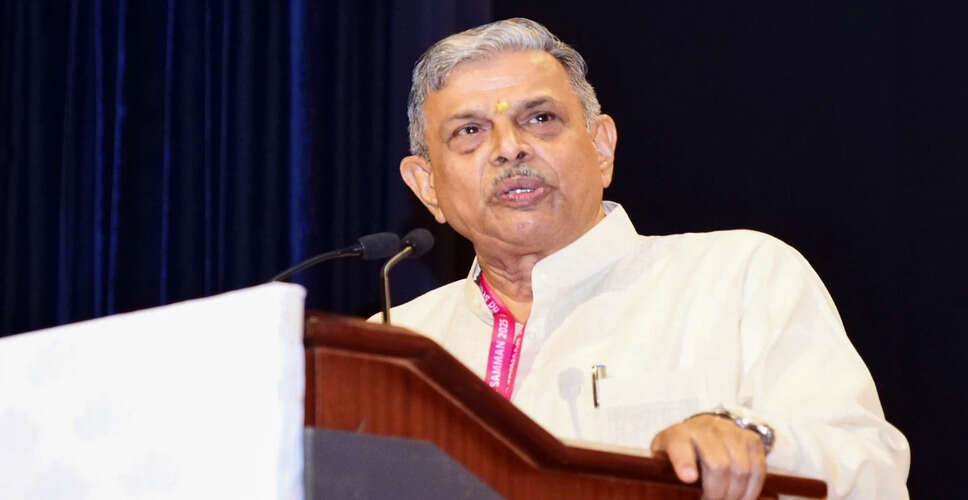 आरएसएस पर प्रतिबंध की मांग का दत्तात्रेय होसबोले ने किया विरोध