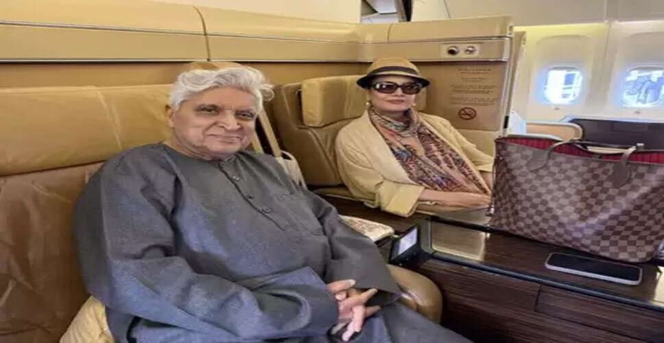 विंबलडन के लिए शबाना-जावेद ने एयर इंडिया से भरी उड़ान, बोले- ‘दुनिया की बेस्ट इनफ्लाइट सर्विस’