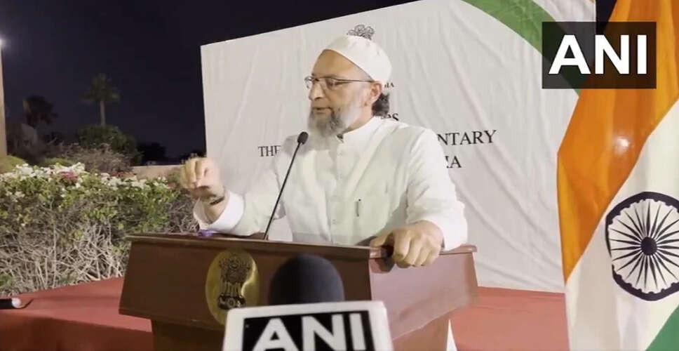 ओवैसी ने पाकिस्तान के दावों का किया खंडन, भारत में मुसलमानों की स्थिति पर जताई चिंता