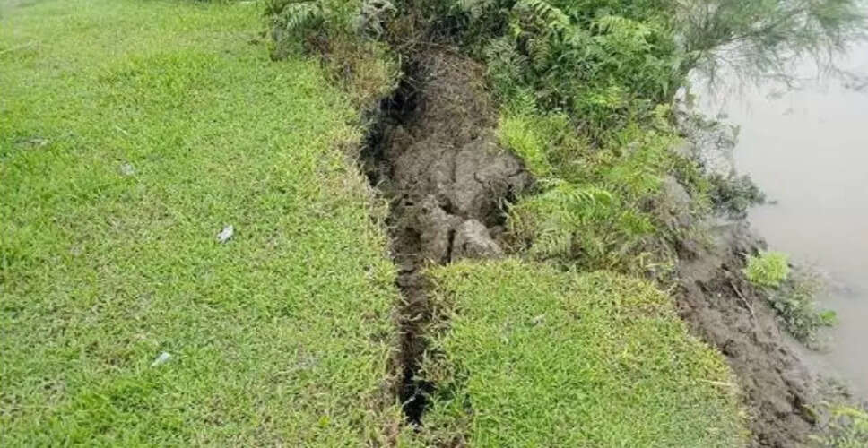 सिवासागर में बाढ़ और कटाव से गांवों को खतरा