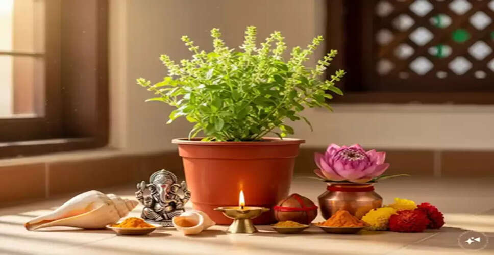 तुलसी के पौधे के लिए वास्तु टिप्स: घर में सुख और समृद्धि लाने के उपाय