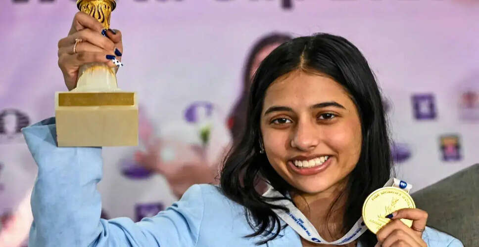 दिव्या देशमुख ने नॉर्वे चेस में विश्व चैंपियन को हराया