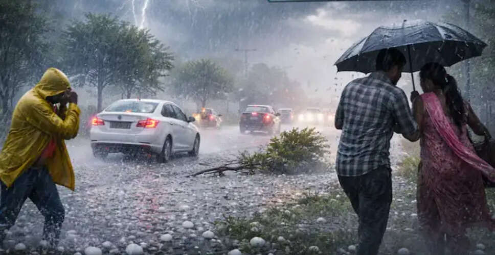 हरियाणा में मौसम का बदलाव: बारिश और ओलों की संभावना