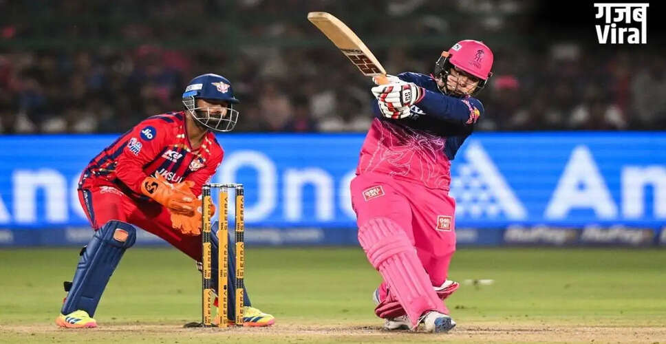 राजस्थान रॉयल्स की शानदार जीत में वैभव सूर्यवंशी का तूफानी प्रदर्शन
