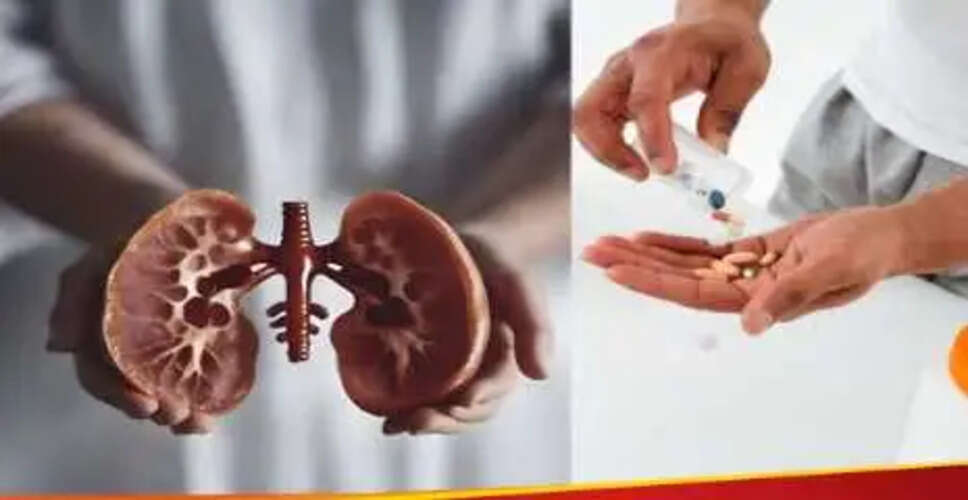 भारत में किडनी स्वास्थ्य पर चिंता: 7% लोग पेन किलर से प्रभावित