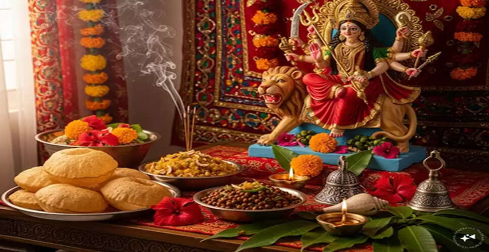 महानवमी पर भोग: चना, हलवा और पूरी का महत्व