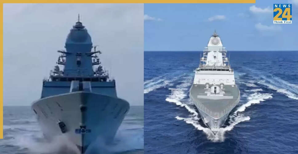 भारत ने आत्मनिर्भरता की ओर एक और कदम बढ़ाया: INS उदयगिरी और INS हिमगिरी का जलावतरण