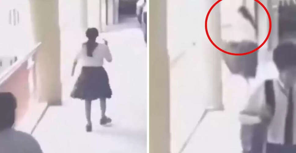 अहमदाबाद में 10वीं की छात्रा ने चौथी मंजिल से कूदकर दी जान, घटना CCTV में कैद
