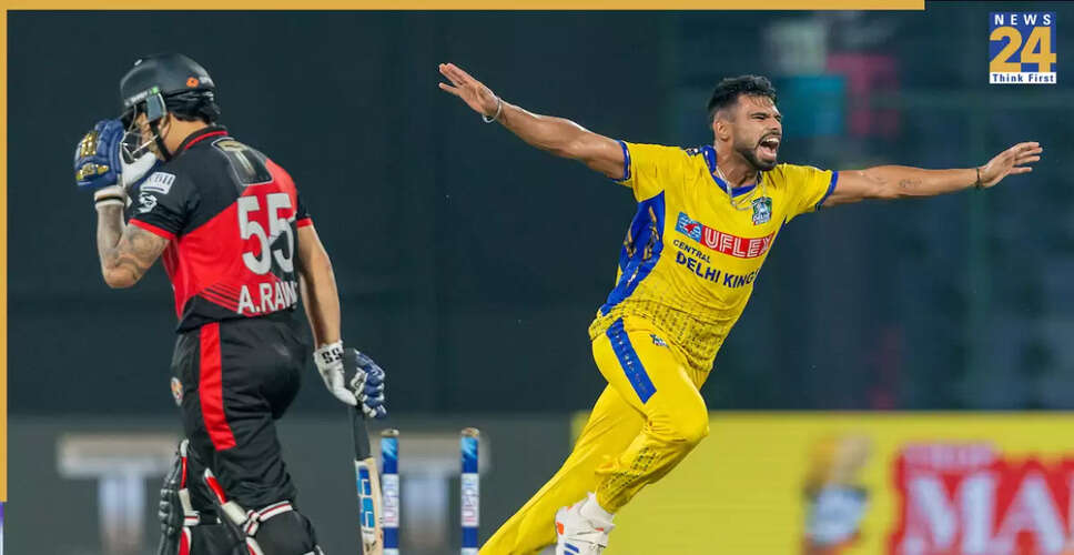 Money Grewal की हैट्रिक से Central Delhi Kings ने East Delhi Riders को हराया