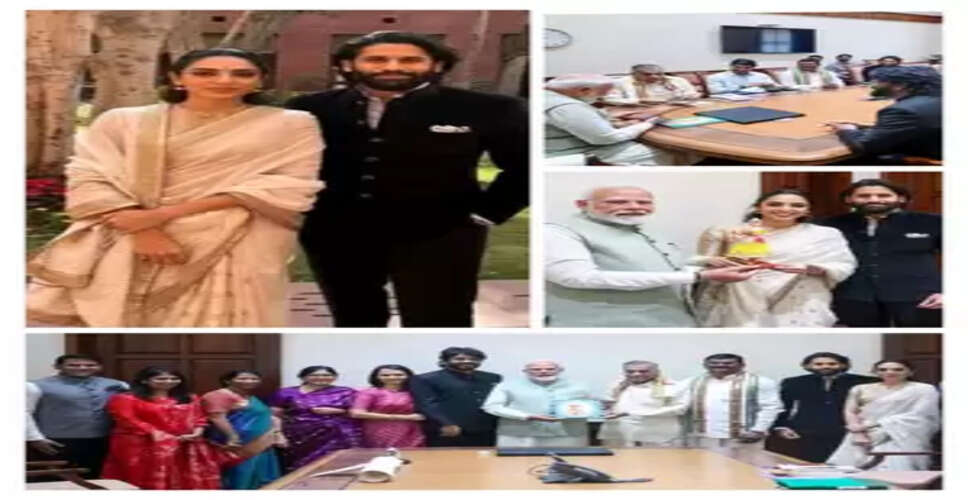 शोभिता धुलिपाला ने पीएम मोदी को कोंडापल्ली बोम्माला गुड़िया भेंट की
