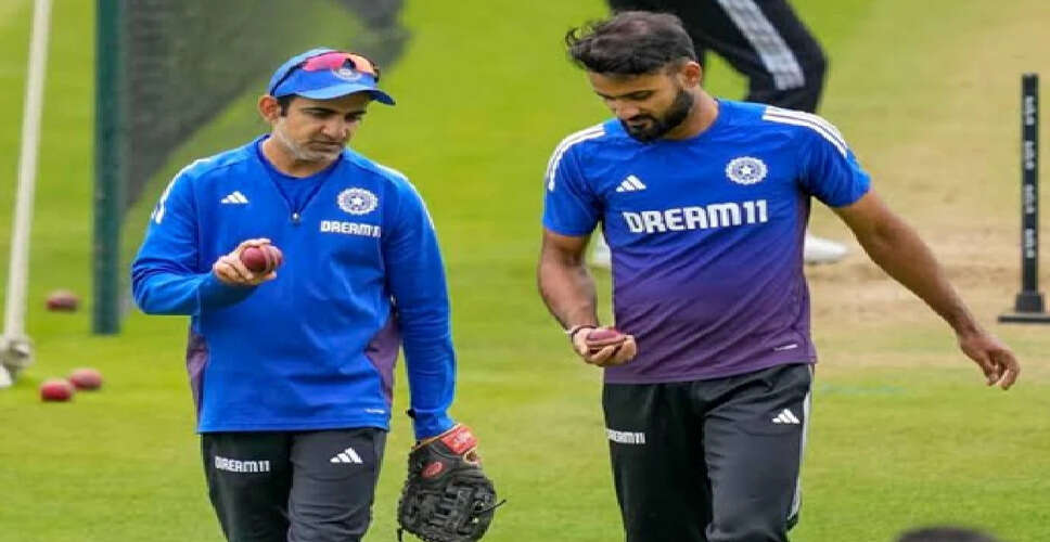 आकाशदीप का गौतम गंभीर के साथ इंग्लैंड दौरे का अनुभव