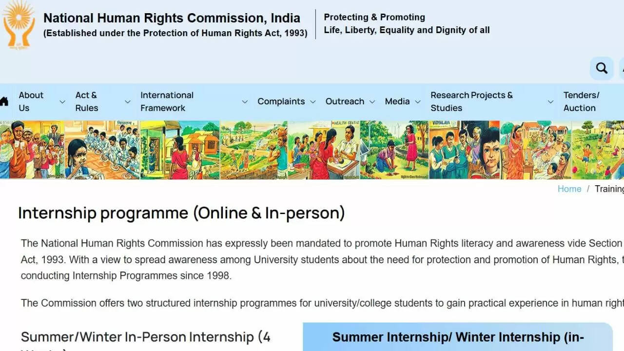 NHRC के साथ ऑनलाइन इंटर्नशिप का सुनहरा मौका, आवेदन की अंतिम तिथि 19 अक्टूबर