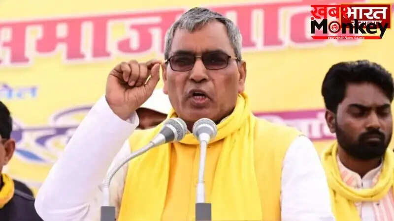 कैबिनेट मंत्री ओमप्रकाश राजभर का राजनीतिक बयान, अखिलेश यादव पर साधा निशाना