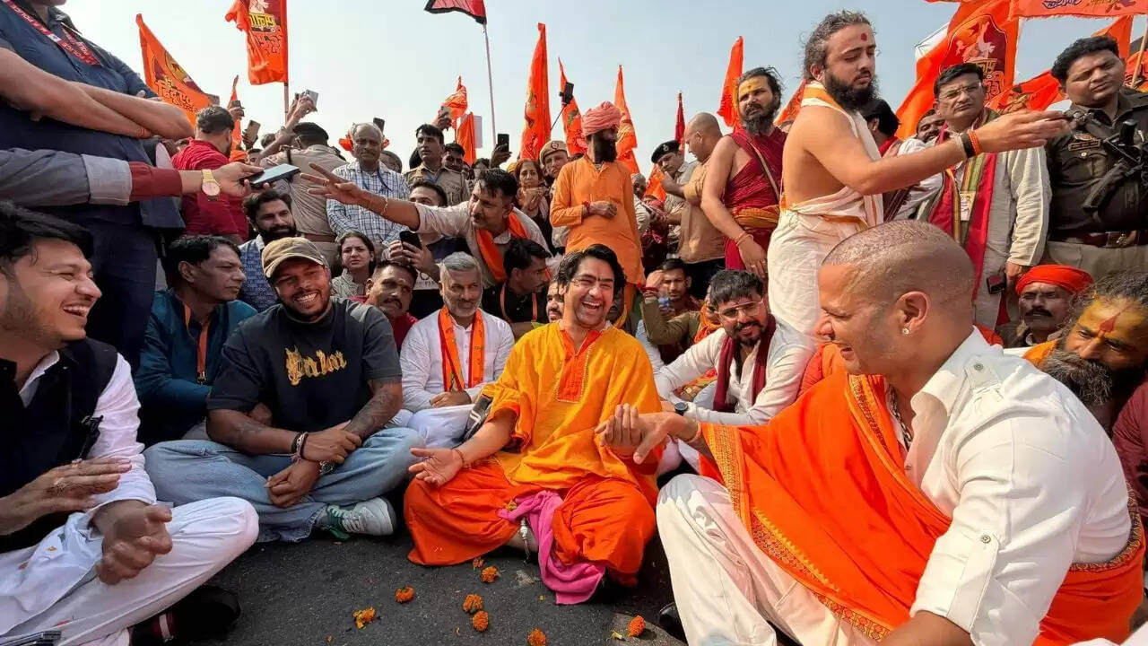 सनातन हिंदू एकता पदयात्रा: होडल मंडी में रात्रि विश्राम के साथ आगे बढ़ी यात्रा