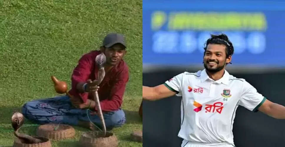 बांग्लादेश के कप्तान नजमुल हसन शांतो ने गॉल टेस्ट में रचा इतिहास