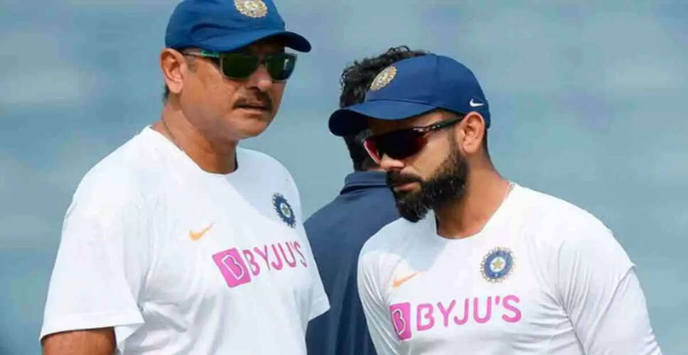 Ravi Shastri Expresses Emotions Over Virat Kohli's Test Retirement