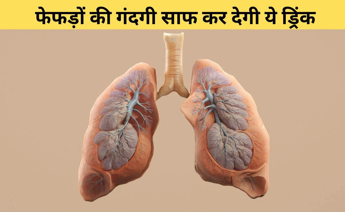 फेफड़ों को साफ करने के लिए प्रभावी आयुर्वेदिक ड्रिंक