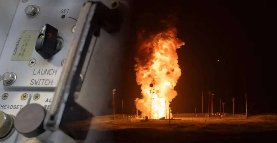 अमेरिकी वायु सेना ने किया शक्तिशाली परमाणु मिसाइल का परीक्षण